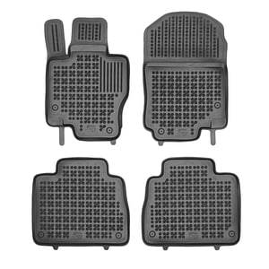 Set covorase auto Rezaw Plast, pentru Mercedes GLE 2019-prezent, 4 bucati, Negru