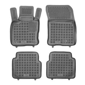 Set covorase auto Rezaw Plast, pentru Ford Kuga 2019-prezent, 4 bucati, Negru
