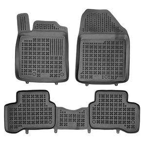 Set covorase auto Rezaw Plast, pentru Hyundai Ioniq 2017-2022, 3 bucati, Negru