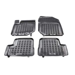 Set covorase auto Rezaw Plast, pentru Opel Corsa F 2019-prezent, 4 bucati, Negru