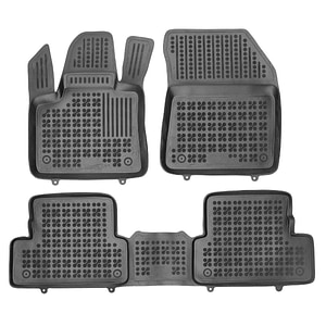 Set covorase auto Rezaw Plast, pentru Opel Grandland X 2017-prezent, 3 bucati, Negru