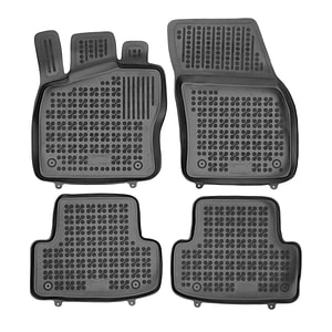 Set covorase auto Rezaw Plast, pentru Seat Ateca 2016-prezent, 4 bucati, Negru