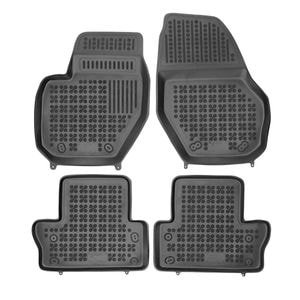 Set covorase auto Rezaw Plast, pentru Volvo S60 2010-2018, 4 bucati, Negru