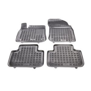 Set covorase auto Rezaw Plast, pentru Volkswagen Touareg 2018-prezent, 4 bucati, Negru