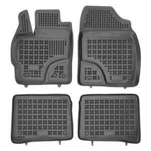 Set covorase auto Rezaw Plast, pentru Toyota Prius 2009-2015, 4 bucati, Negru