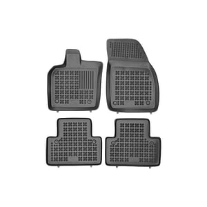 Set covorase auto Rezaw Plast, pentru Volvo V50 2004-2012, 4 bucati, Negru
