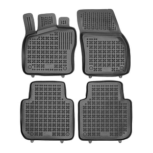 Set covorase auto Rezaw Plast, pentru Seat Tarraco 2018-prezent, 4 bucati, Negru