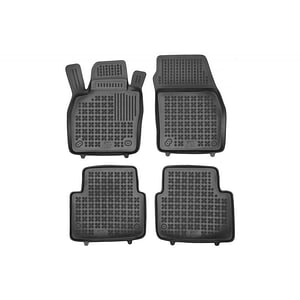 Set covorase auto Rezaw Plast, pentru Skoda Kamiq 2019-prezent, 4 bucati, cauciuc, negru