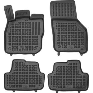 Set covorase auto Rezaw Plast, pentru Volkswagen Golf VIII 2019-prezent, 4 bucati, cauciuc, negru