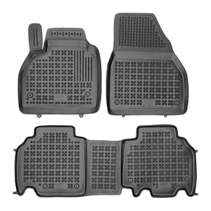 Set covorase auto Rezaw Plast, pentru Mercedes Citan W415 2012-2021, 3 bucati, Negru