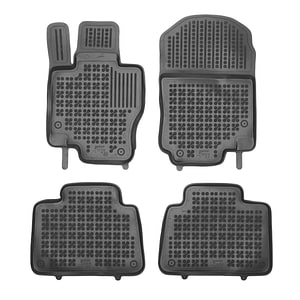 Set covorase auto Rezaw Plast, pentru Mercedes GLE 2019-prezent, 4 bucati, Negru