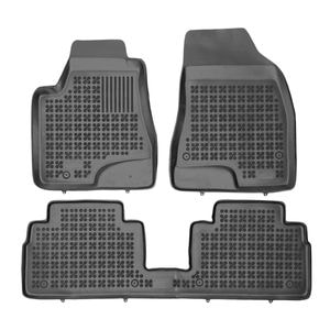 Set covorase auto Rezaw Plast, pentru Lexus RX 2003-2008, 3 bucati, Negru