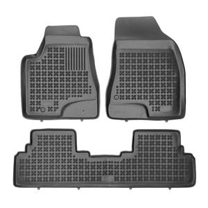 Set covorase auto Rezaw Plast, pentru Lexus RX 2009-2012, 3 bucati, Negru