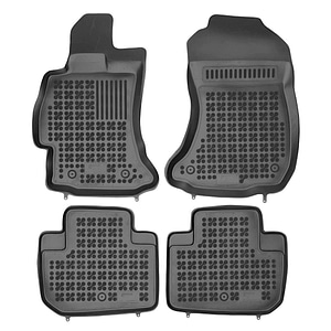 Set covorase auto Rezaw Plast, pentru Subaru Forester 2013-2019, 4 bucati, Negru