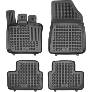 Set covorase auto Rezaw Plast, pentru Renault Captur 2020-prezent, 4 bucati, Negru