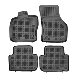 Set covorase auto Rezaw Plast, pentru Volkswagen Golf VII 2012-2019, 4 bucati, Negru