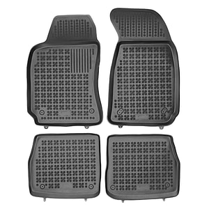 Set covorase auto Rezaw Plast, pentru Skoda Superb I 2002-2008, 4 bucati, Negru
