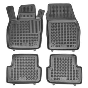 Set covorase auto Rezaw Plast, pentru Skoda Fabia IV 2021-prezent, 4 bucati, Negru