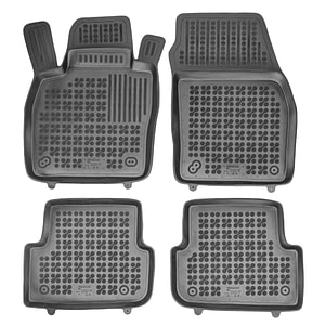 Set covorase auto Rezaw Plast, pentru Skoda Fabia IV 2021-prezent, 4 bucati, Negru