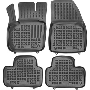 Set covorase auto Rezaw Plast, pentru Volvo XC40 2017-prezent, 4 bucati, Negru