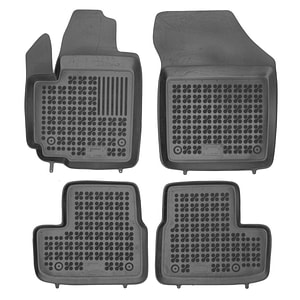 Set covorase auto Rezaw Plast, pentru Opel Agila 2008-2015, 4 bucati, Negru