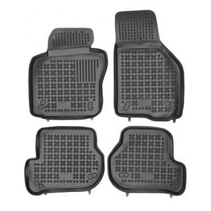 Set covorase auto Rezaw Plast, pentru Volkswagen Scirocco 2008-2017, 4 bucati, Negru