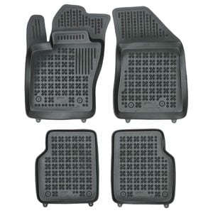 Set covorase auto Rezaw Plast, pentru Jeep Compass 2017-prezent, 4 bucati, Negru