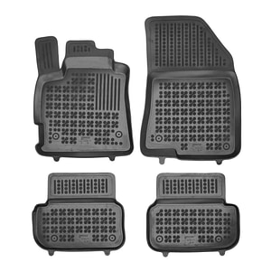 Set covorase auto Rezaw Plast, pentru Dacia Sandero 2020-prezent, 4 bucati, Negru