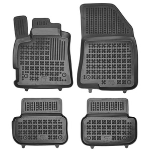 Set covorase auto Rezaw Plast, pentru Dacia Sandero Stepway 2020-prezent, 4 bucati, Negru
