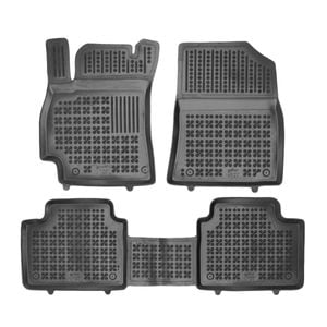 Set covorase auto Rezaw Plast, pentru Hyundai Elantra 2021-prezent, 3 bucati, Negru