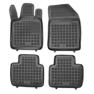 Set covorase auto Rezaw Plast, pentru Peugeot 508 2018-prezent, 3 bucati, Negru