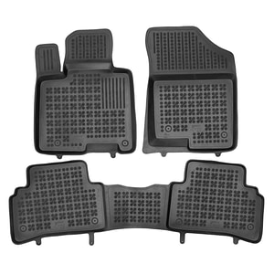 Set covorase auto Rezaw Plast, pentru Hyundai Tucson 2020-prezent, 3 bucati, Negru