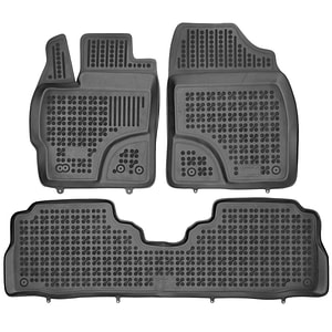 Set covorase auto Rezaw Plast, pentru Toyota Prius 2009-2015, 3 bucati, Negru