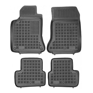 Set covorase auto Rezaw Plast, pentru Mercedes CLA C118 2019-prezent, 4 bucati, Negru