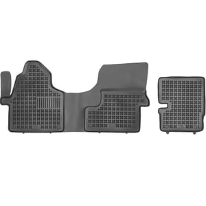 Set covorase auto Rezaw Plast, pentru Mercedes Sprinter 2006-2018, 2 bucati, cauciuc, negru