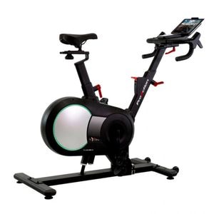 Bicicleta Cycling BH Fitness Lyon Climber, Bluetooth, volanta 16 kg, 16 trepte, greutate suportata 110 kg, negru