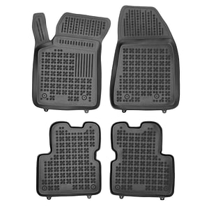 Set covorase auto Rezaw Plast, pentru Alfa Romeo Giulietta 2010-2016, 4 bucati, Negru
