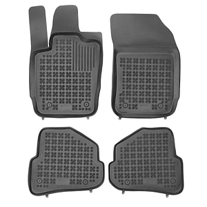 Set covorase auto Rezaw Plast, pentru Audi A1 8X 2010-2018, 4 bucati, Negru