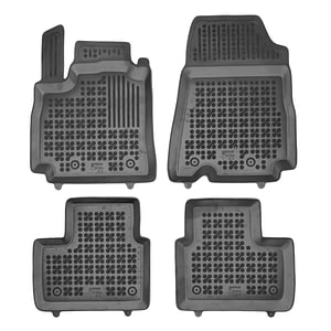 Set covorase auto Rezaw Plast, pentru Renault Arkana 2021-prezent, 4 bucati, Negru