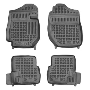 Set covorase auto Rezaw Plast, pentru Suzuki Jimny 2018-prezent, 4 bucati, Negru