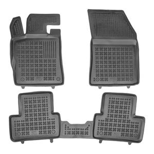 Set covorase auto Rezaw Plast, pentru Peugeot 308 2021-prezent, 3 bucati, Negru
