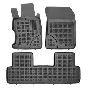 Set covorase auto Rezaw Plast, pentru Honda Civic 2012-2016, 3 bucati, Negru