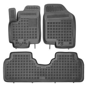 Set covorase auto Rezaw Plast, pentru Kia Venga 2009-2019, 3 bucati, Negru