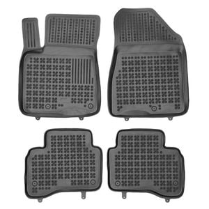 Set covorase auto Rezaw Plast, pentru Kia Niro 2016-2019, 4 bucati, Negru