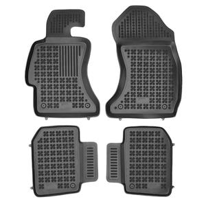 Set covorase auto Rezaw Plast, pentru Subaru XV 2012-2017, 4 bucati, Negru