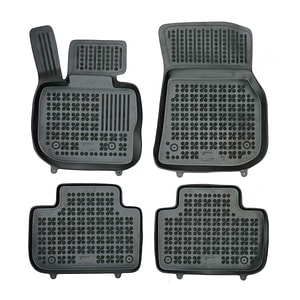 Set covorase auto Rezaw Plast, pentru BMW X4 G02 2018-prezent, 4 bucati, Negru