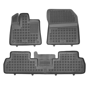 Set covorase auto Rezaw Plast, pentru Fiat Doblo 2022-prezent, 3 bucati, Negru