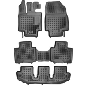 Set covorase auto Rezaw Plast, pentru Toyota Highlander 2021-prezent, 4 bucati, Negru