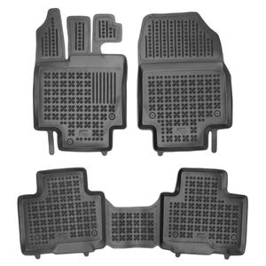 Set covorase auto Rezaw Plast, pentru Toyota Highlander 2021-prezent, 3 bucati, Negru