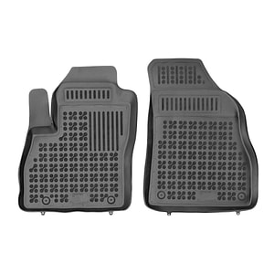 Set covorase auto Rezaw Plast, pentru Fiat Fiorino 2008-prezent, 2 bucati, Negru